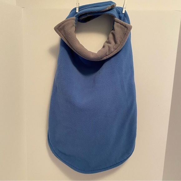 Petco set of 2 reversible fleece dog coats green/ red plaid & blue/Gray argyle - Picture 8 of 14